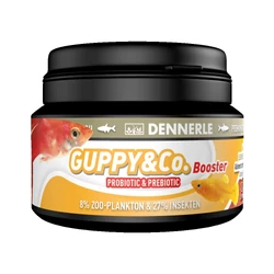 Dennerle Guppy &amp; Co Booster granulátum díszhaltáp 100 ml