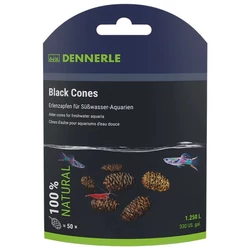 Dennerle Black Cones (fekete toboz) 50 db