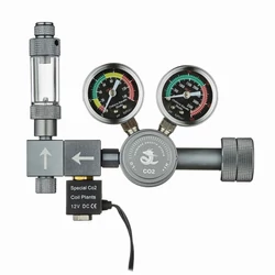 Chihiros CO2 PRO nyomáscsökkentő tűszeleppel és mágnesszeleppel