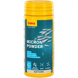 Sera Micron Powder Nature ivadék díszhaltáp 50 ml