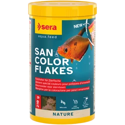 Sera San Color Flakes Nature lemezes díszhaltáp