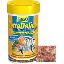 TetraDelica Brine Shrimps szárított, liofilizált díszhaltáp 100 ml