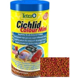 Tetra Cichlid Colour Mini granulátum díszhaltáp 500 ml