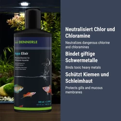 Kép 5/6 - Dennerle Aqua Elixier vízelőkészítő 500 ml