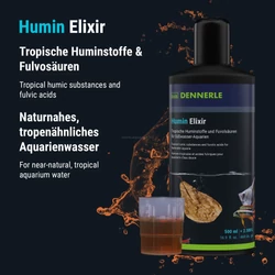 Kép 3/6 - Dennerle Humin Elixier vízelőkészítő 500 ml