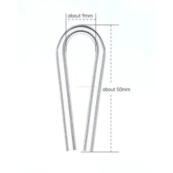 Kép 1/3 - Chihiros U-Clip M 8 mm-ig (4 db)