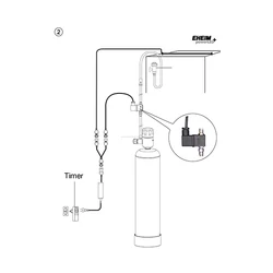 Kép 4/4 - Eheim CO2 mágnesszelep 24 V powerLED+ -hoz