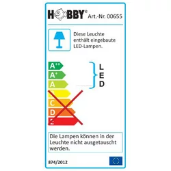 Kép 5/5 - Hobby Bubble Air LED világítás 44 cm