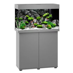 Kép 1/6 - Juwel Rio 125 LED akvárium szett bútorral szürke