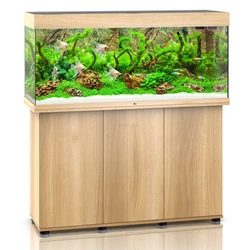 Kép 1/6 - Juwel Rio 240 LED akvárium szett bútorral világos fa