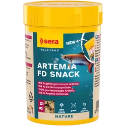 Kép 1/2 - Sera Artemia FD Snack Nature szárított, liofilizált díszhaltáp 100 ml