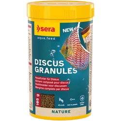 Kép 1/2 - Sera Discus Granules Nature granulátum díszhaltáp 250 ml