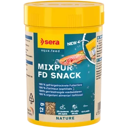 Kép 1/2 - Sera Mixpur FD Snack Nature szárított, liofilizált díszhaltáp 100 ml