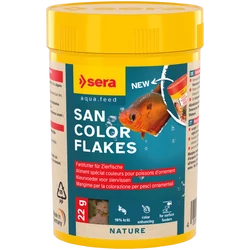 Kép 1/2 - Sera San Color Flakes Nature lemezes díszhaltáp 100 ml