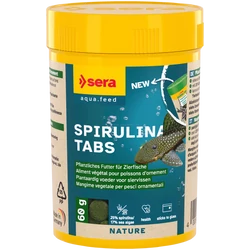 Kép 1/2 - Sera Spirulina Tabs Nature tabletta díszhaltáp 100 tab.