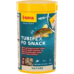 Kép 1/2 - Sera Tubifex FD Snack Nature szárított, liofilizált díszhaltáp 250 ml
