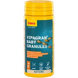 Kép 1/2 - Sera Vipagran Baby Nature ivadék díszhaltáp 50 ml