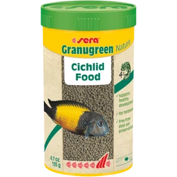 Kép 1/2 - Sera Granugreen Nature granulátum díszhaltáp 250 ml