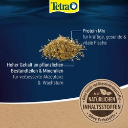 Kép 3/3 - Tetra Guppy Mini Flakes lemezes díszhaltáp 250 ml