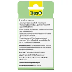 Kép 5/5 - Tetra Bactozym vízelőkészítő 10 kapsz.