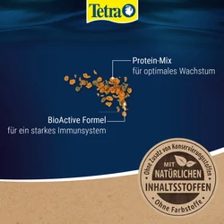 Kép 3/4 - Tetra Min XL Granules nagygranulátum díszhaltáp 250 ml