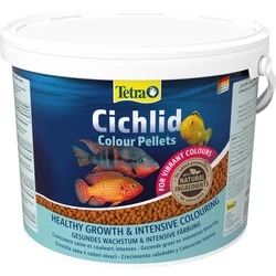Kép 1/2 - Tetra Cichlid Colour Pellets granulátum díszhaltáp 10 l