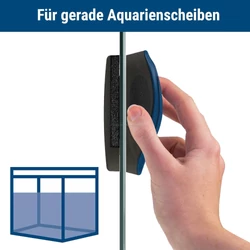 Kép 2/2 - Tetra Magnet Cleaner Flat mágneses algakaparó M