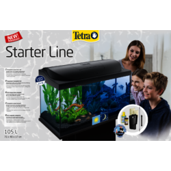 Kép 5/9 - Tetra Starter Line 105 LED akvárium szett fekete