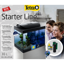 Kép 4/4 - Tetra Starter Line 30 LED akvárium szett fekete