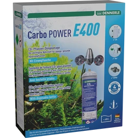 Dennerle Carbo POWER E400 CO2 szett eldobható palackkal