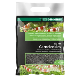 Dennerle Nano Shrimps Gravel Sulawesi fekete kavics 2 kg