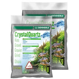 Dennerle CrystalQuartz Gravel palaszürke kavics 10 kg