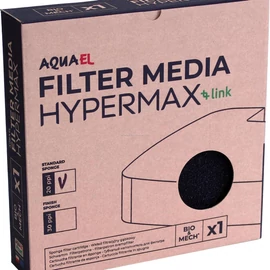 AquaEl Hypermax &amp; Link szivacs szűrőbetét fekete PPI20