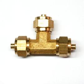 AquaNet CO2 T-idom, sárgaréz