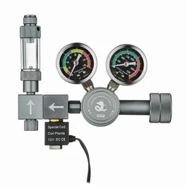 Chihiros CO2 PRO nyomáscsökkentő tűszeleppel és mágnesszeleppel