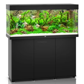 Juwel Rio 240 LED akvárium szett bútorral fekete