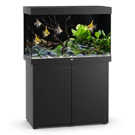 Juwel Rio 290 LED akvárium szett bútorral fekete