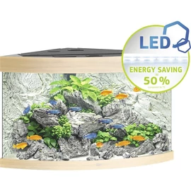 Juwel Trigon 190 LED akvárium szett világos fa