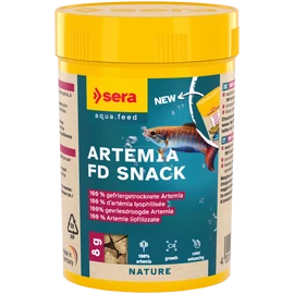 Sera Artemia FD Snack Nature szárított, liofilizált díszhaltáp 100 ml