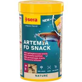 Sera Artemia FD Snack Nature szárított, liofilizált díszhaltáp 250 ml