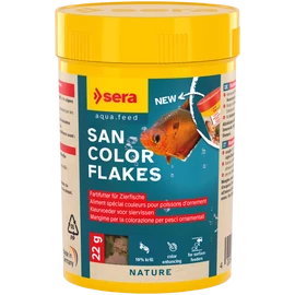 Sera San Color Flakes Nature lemezes díszhaltáp 100 ml