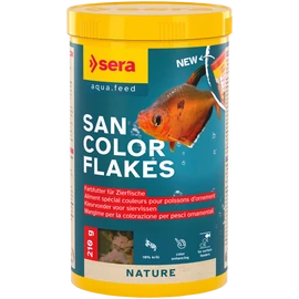 Sera San Color Flakes Nature lemezes díszhaltáp 1 l