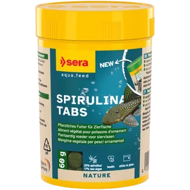 Sera Spirulina Tabs Nature tabletta díszhaltáp 100 tab.