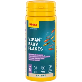 Sera Vipan Baby Flakes Nature ivadék díszhaltáp 50 ml
