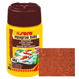 Sera Vipagran Baby Nature ivadék díszhaltáp 50 ml