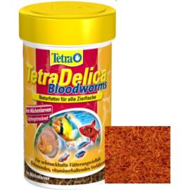 TetraDelica Bloodworms szárított, liofilizált díszhaltáp 100 ml