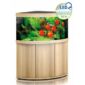 Juwel Trigon 350 LED akvárium szett világos fa